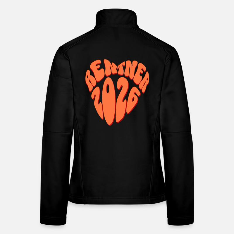 Rentner 2026 Frauen Softshelljacke