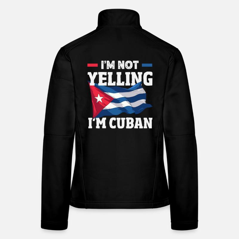 Cuba Pride & Home - Cuba Flag Design Women's Softshell Jacket
