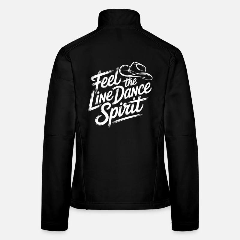 Line Dance Spirit: Rhythm Western Women's Softshell Jacket