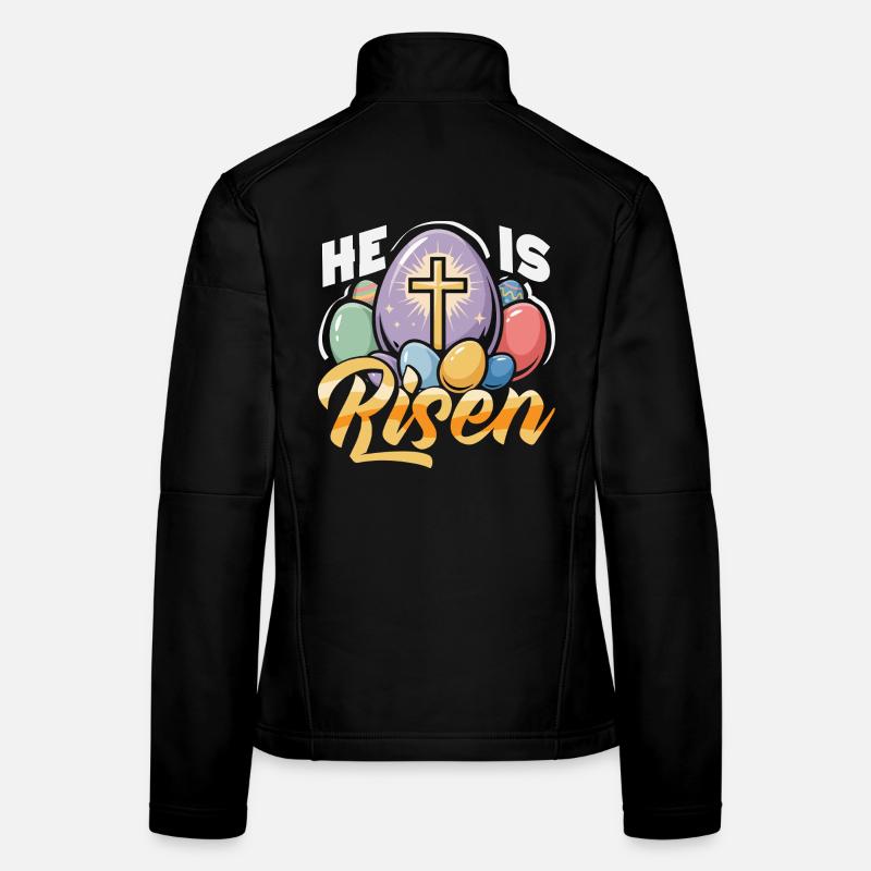 Happy Easter Sweet Easter Bunny Egg Hunt Easter Eggs Women's Softshell Jacket