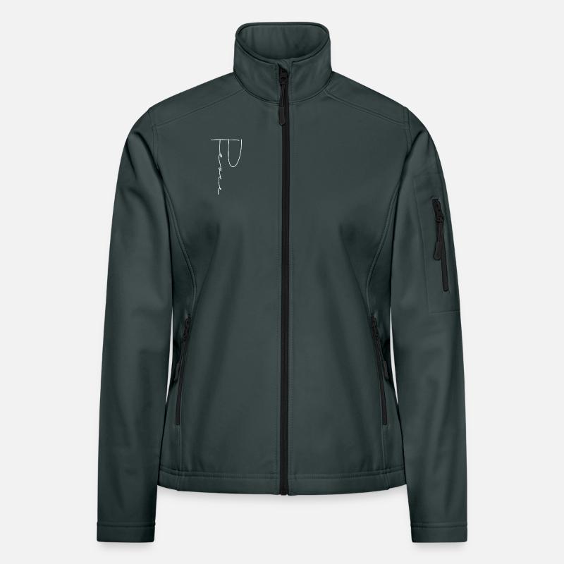 Peace Handwriting Women's Softshell Jacket