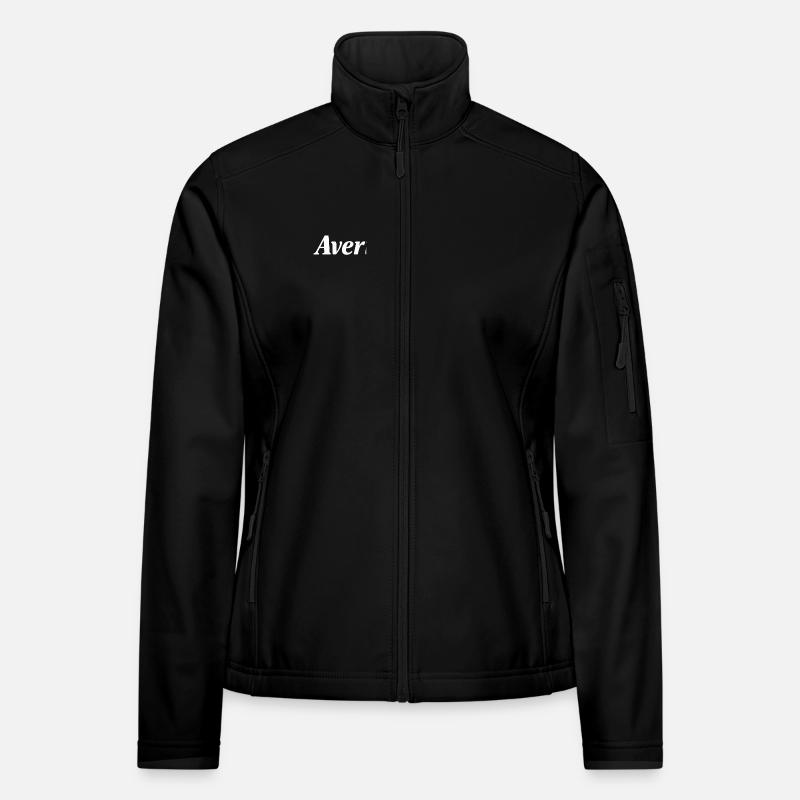 Averis Pullover  - Frauen Softshelljacke - Schwarz