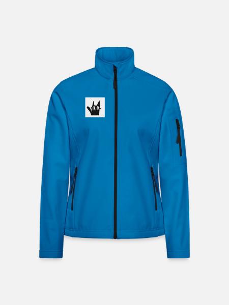 Mimi the Black Cat - Women's Softshell Jacket - black - Front