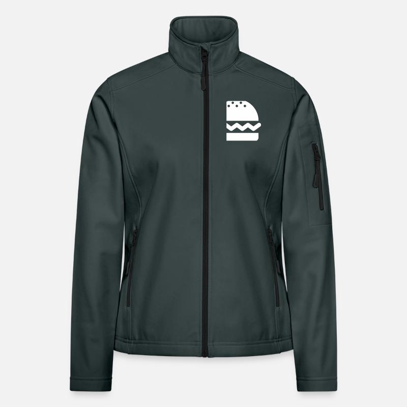 Hamburger, Burger Frauen Softshelljacke