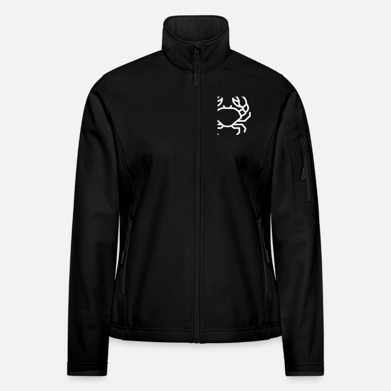 Minimalist Crab Online Women's Softshell Jacket