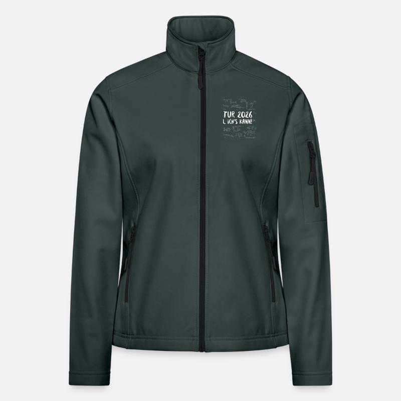 ABITUR 2026 - BECAUSE I CAN DO IT Women's Softshell Jacket
