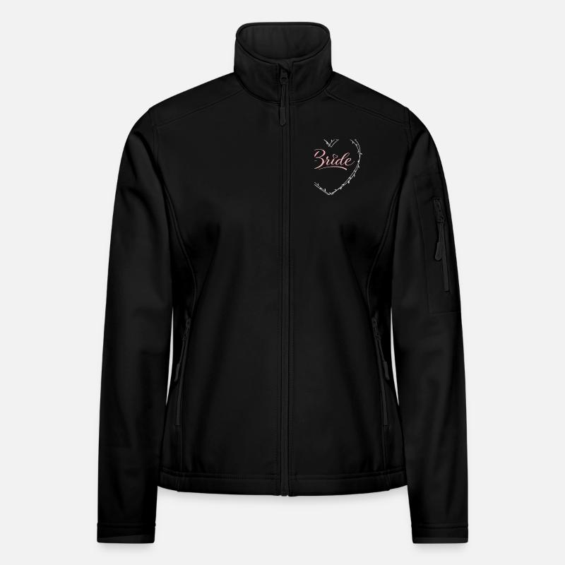 Mariée Veste en tissu softshell Femme