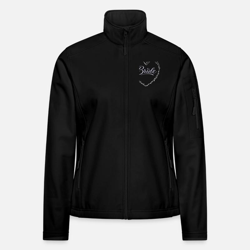 Mariée Veste en tissu softshell Femme