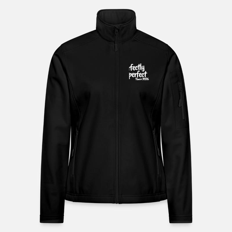 Parfaitement imparfaits depuis 2026 Veste en tissu softshell Femme