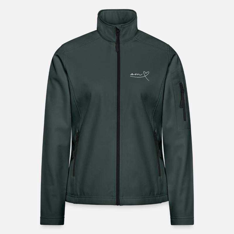 Mom Mama Mutter Geschenk Muttertag, Geburt, Herz Frauen Softshelljacke
