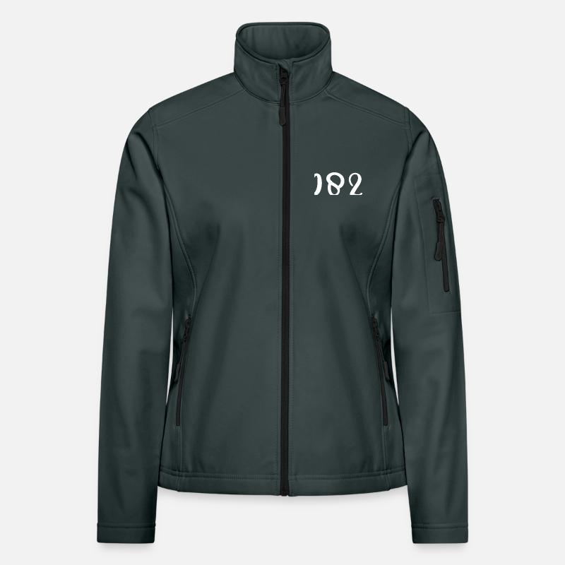 1982 Édition limitée 44e anniversaire 1982 Veste en tissu softshell Femme