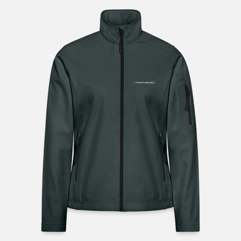 Geschäftsführer von Overthinking Humor Frauen Softshelljacke