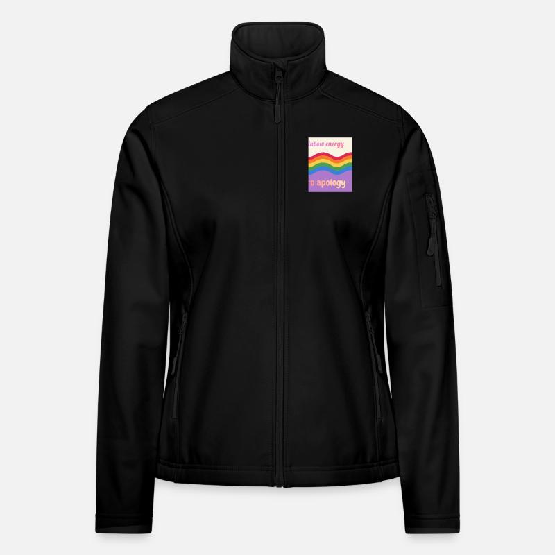 Rainbow Energy Veste en tissu softshell Femme
