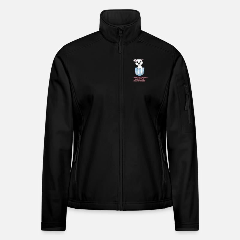 Trage immer ein bisschen Glück in dir Frauen Softshelljacke