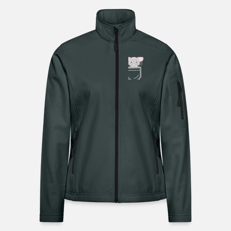 Mouse Mice Women's Softshell Jacket