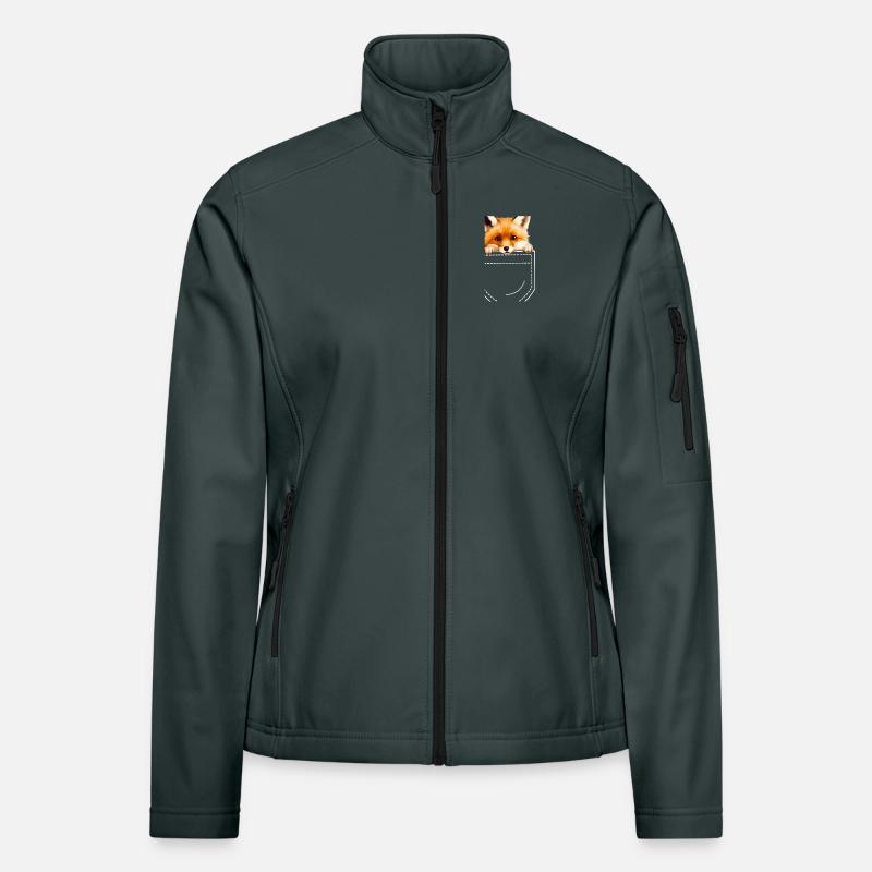 Fuchs Füchse Frauen Softshelljacke