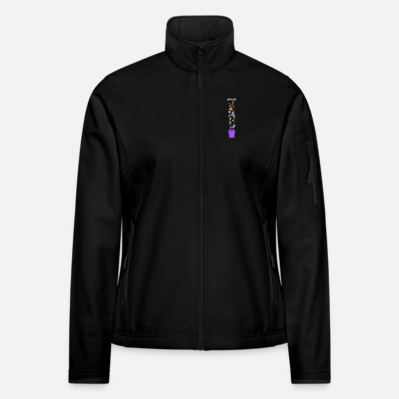 i love recycling Women's Softshell Jacket