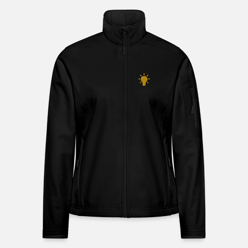 Ampoule Veste en tissu softshell Femme