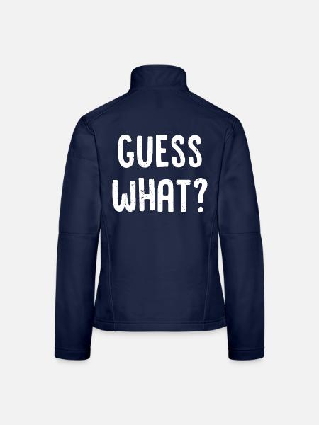 erraten Sie, was - Frauen Softshelljacke - Navy