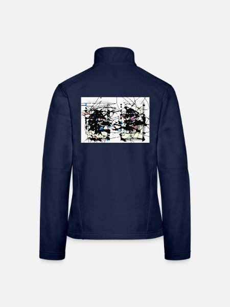 geordneter_befund - Frauen Softshelljacke - Navy