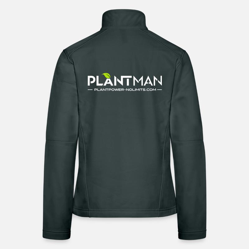 Plan Man | Plant Power - No Limits Women's Softshell Jacket