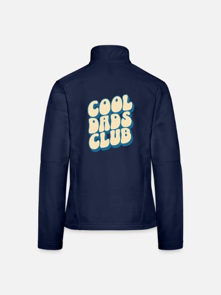Cool Dads Club Papa Vater Vatertag - Frauen Softshelljacke - Navy