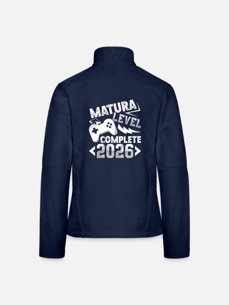 Matura Level Complete Zocker - Frauen Softshelljacke - Navy - Hinten