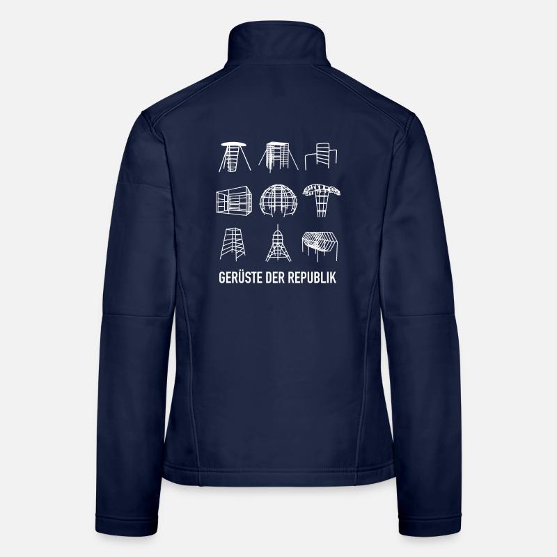 Gerüste der Republik Frauen Softshelljacke