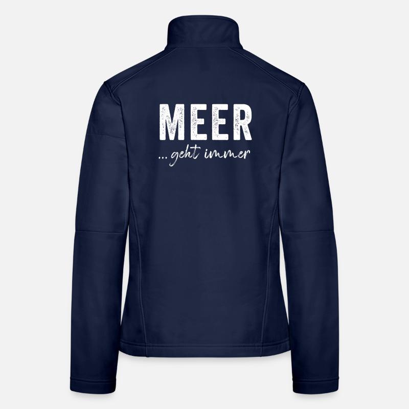 Meer geht immer Frauen Softshelljacke