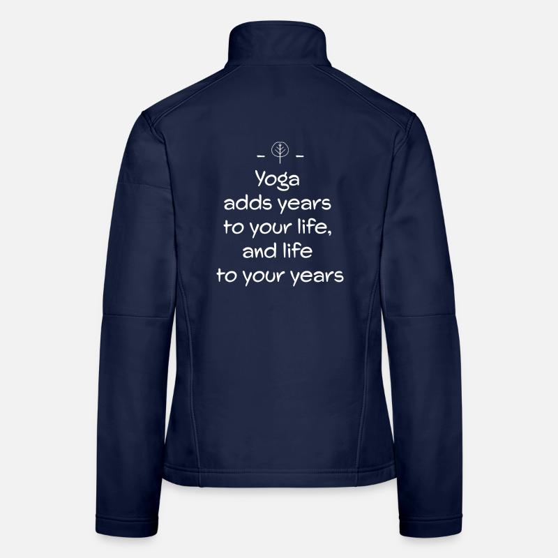 Yoga Veste en tissu softshell Femme