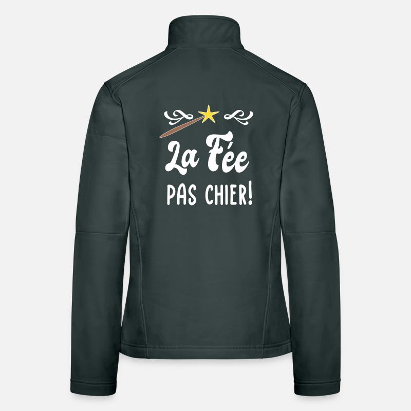 La Fée Pas Cher! Veste en tissu softshell Femme
