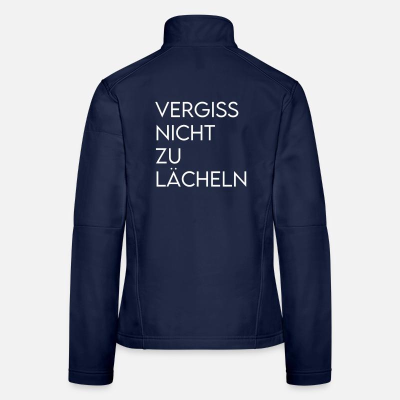 Le changement, c’est féminin ! - Veste en tissu softshell Femme