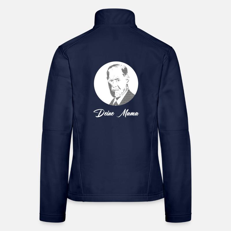 Deine Mama Freud Frauen Softshelljacke