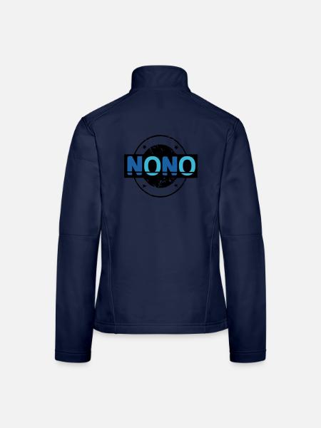 Nono - Frauen Softshelljacke - Navy - Hinten
