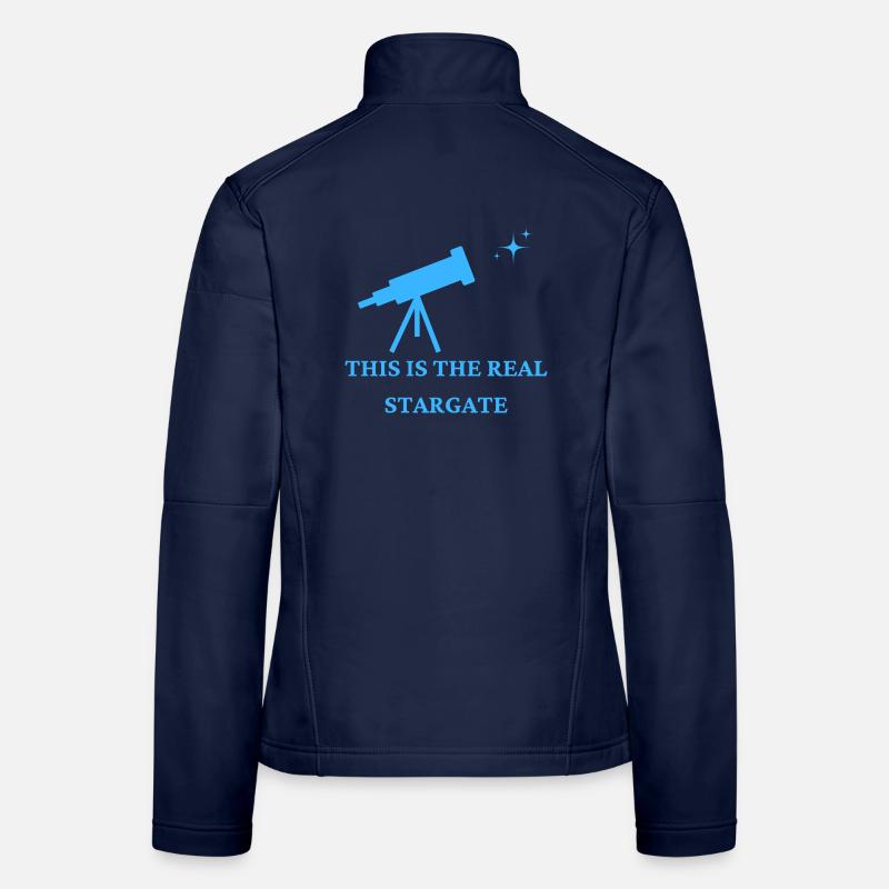 The Real Stargate Veste en tissu softshell Femme