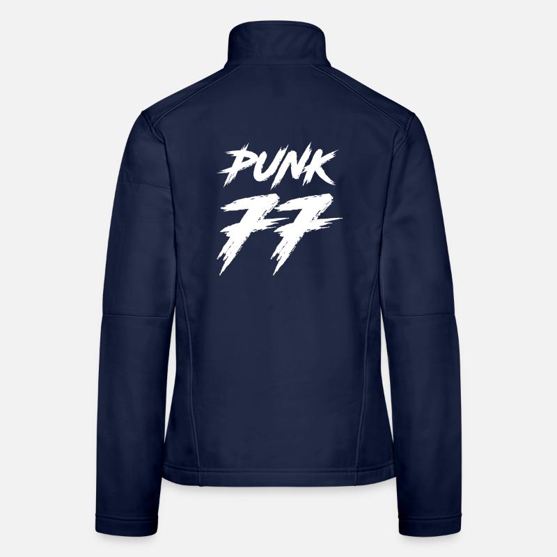 PUNK Veste en tissu softshell Femme