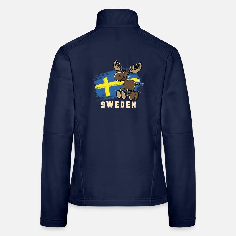 Suède - Orignal Veste en tissu softshell Femme