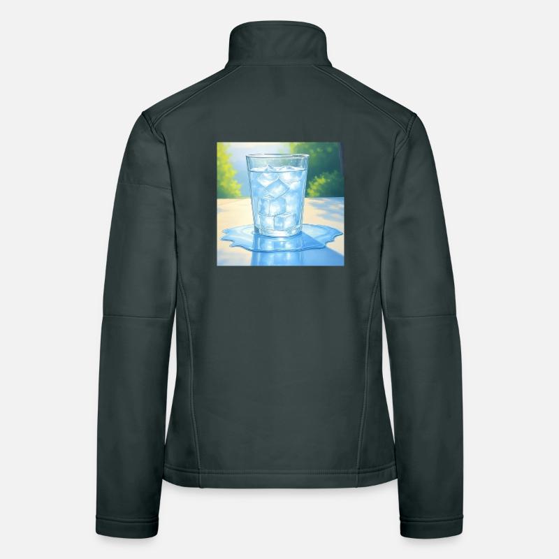 Ein Eis in der Sonne Frauen Softshelljacke