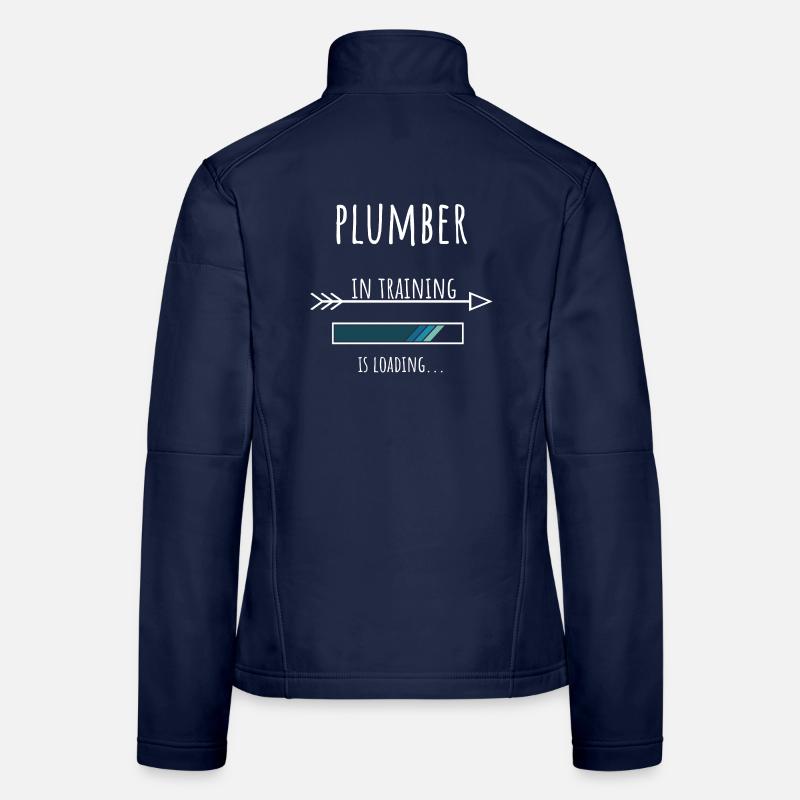 Plumber in Training Gift Women's Softshell Jacket