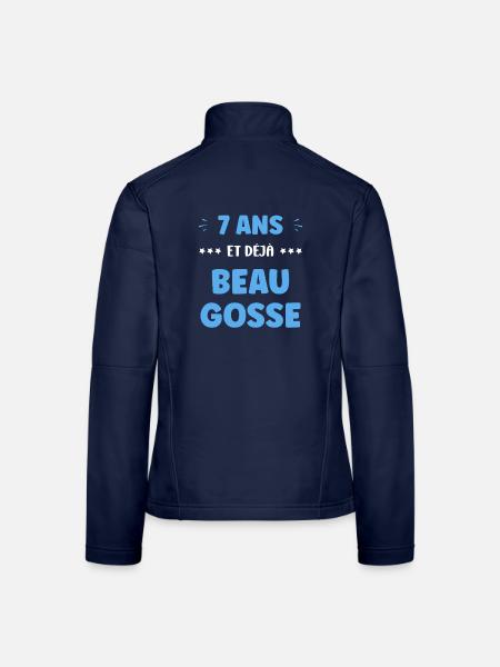7 Jahre alt, schon gutaussehendes Kind. - Frauen Softshelljacke - Navy