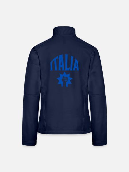 Italia - Frauen Softshelljacke - Navy