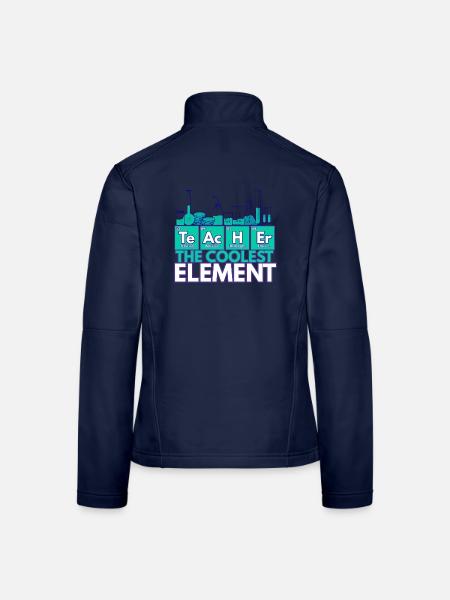 Lehrer – Das coolste Element | Chemiethema - Frauen Softshelljacke - Navy