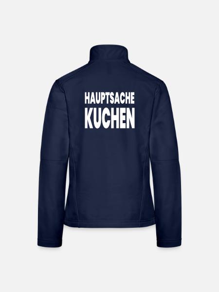Kuchen - Frauen Softshelljacke - Navy - Hinten