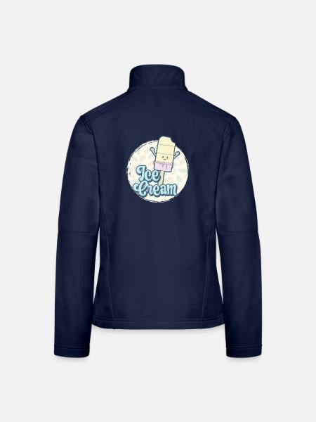 Eis - Frauen Softshelljacke - Navy