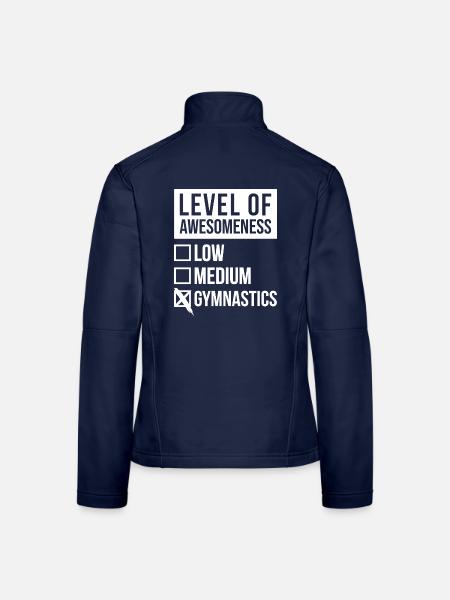 Turnen Turnen Turnen - Frauen Softshelljacke - Navy
