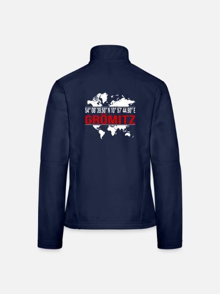 Grömitz - Frauen Softshelljacke - Navy