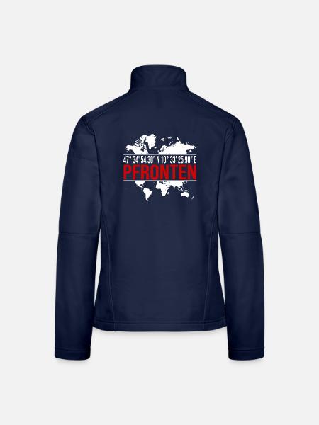 Pfronten - Frauen Softshelljacke - Navy