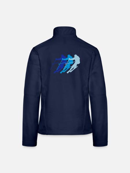 Ski - Frauen Softshelljacke - Navy