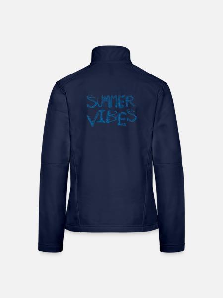 Sommer - Frauen Softshelljacke - Navy
