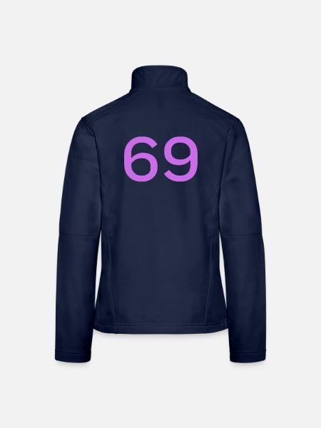 69 - Frauen Softshelljacke - Navy - Hinten